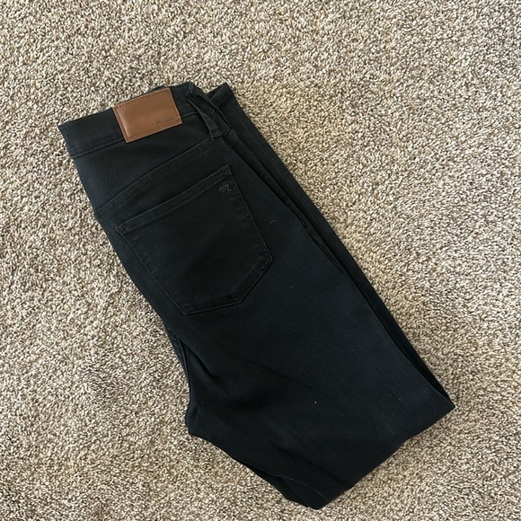 Madewell black high rise skinny jeans - Picture 2 of 3